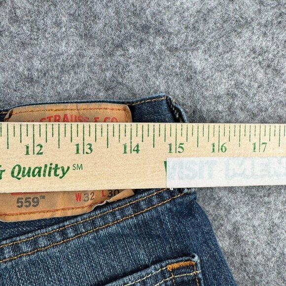 Levi's Relaxed Fit Men's Jeans - Blue - Picture 8 of 10